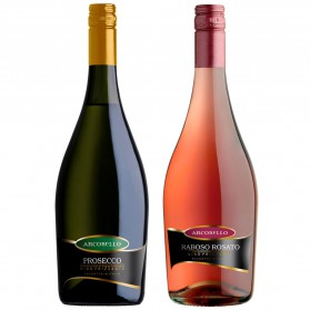 Uniek: Prosecco Wit & Raboso Rosé met SCHROEFDOP Uniek: Prosecco Wit & Raboso Rosé met SCHROEFDOP